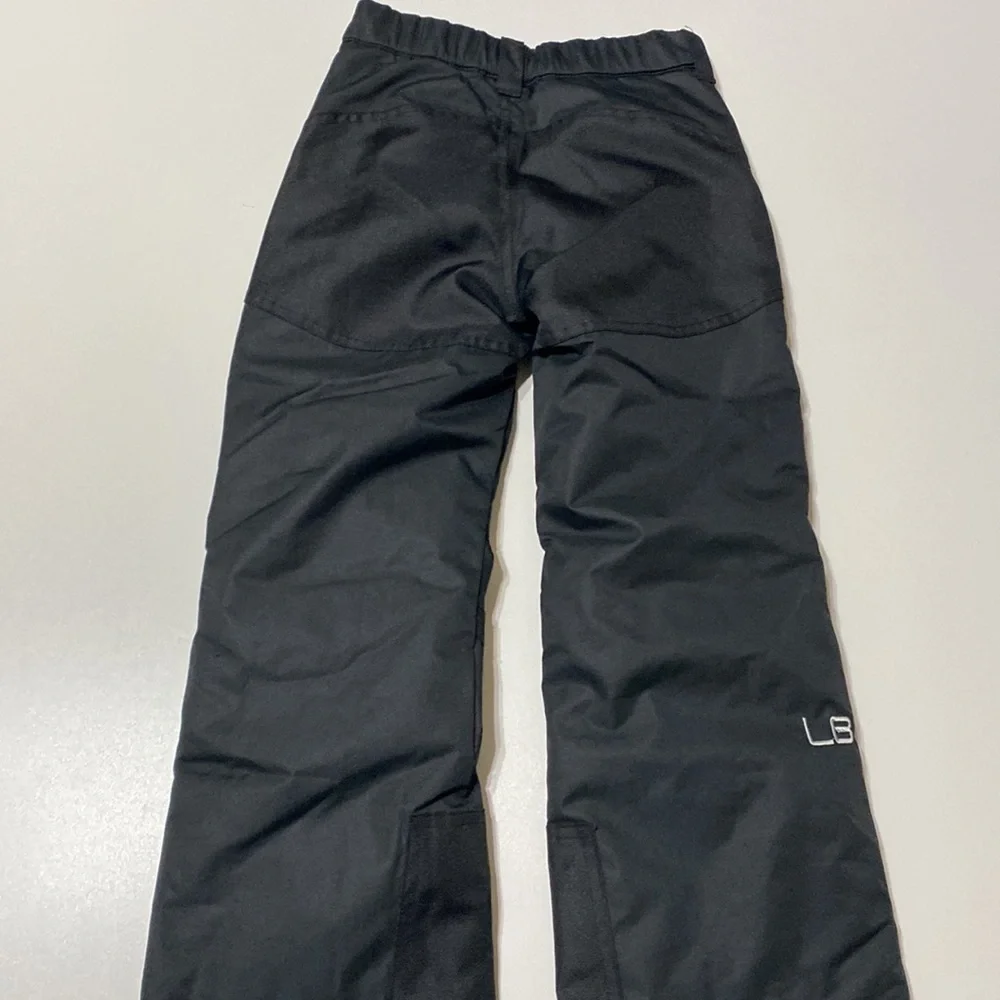 Lucky bums kids snow pants size XS youth black new
